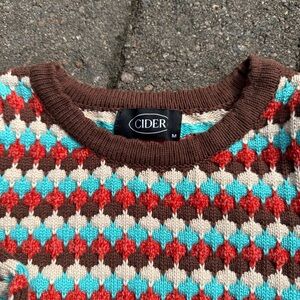 Cider Multicolor Knit Sweater
